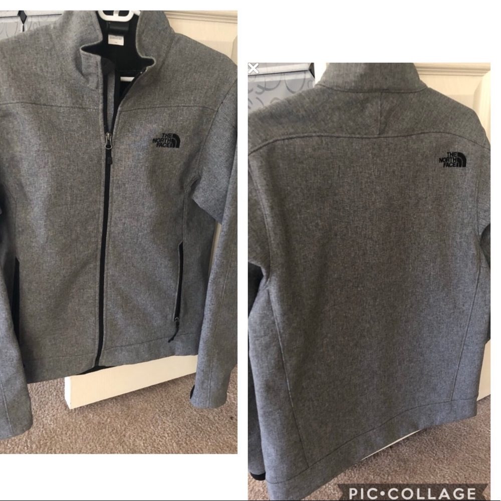 Men’s North Face Grey Jacket (like new)